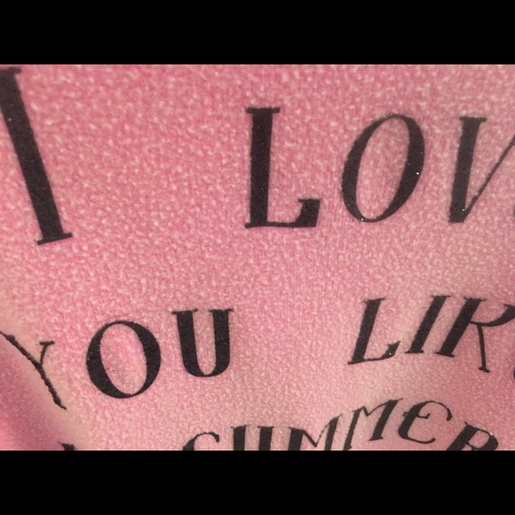 Wildfox pink sweatshirt romper - Picture 3 of 4